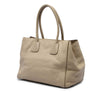 Prada Vitello Daino Front Pocket Open Convertible Tote Secondhand