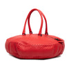 Bottega Veneta Intrecciato Trimmed Cervo Disk Handbag Secondhand