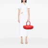 Bottega Veneta Intrecciato Trimmed Cervo Disk Handbag Secondhand