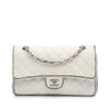 Chanel Medium Classic Printed Grosgrain Double Flap Secondhand