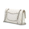 Chanel Medium Classic Printed Grosgrain Double Flap Secondhand