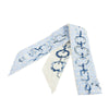 Hermès Do Re Boucles Broderie Anglaise Twilly Silk Scarf Secondhand