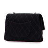 Chanel Medium Quilted Jersey Single Flap Secondhand