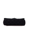 Secondhand Chanel Medium Quilted Jersey Single Flap
