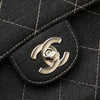 Secondhand Chanel Medium Quilted Jersey Single Flap