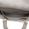 Dior Medium Embroidered Canvas Cannage Lady D Lite Secondhand