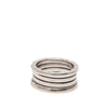 Bvlgari 18K White Gold B.Zero1 Four Band Ring Secondhand