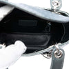 Dior Mini Metallic Patent Microcannage Lady Dior Secondhand