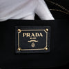 Prada Canvas Canapa Studded Vernice Clutch Secondhand