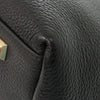 Ferragamo Grained Calfskin Studded Gancini Tote Secondhand