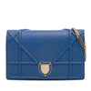 Dior Grained Calfskin Diorama Wallet on Chain Secondhand