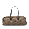 Fendi Zucchino Canvas Handbag Secondhand