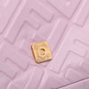Fendi Zucca Embossed Leather Baguette Satchel Secondhand