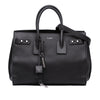 Saint Laurent Small Grained Calfskin Supple Sac De Jour Satchel Secondhand