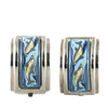Secondhand Hermès Enamel Dolphin Clip On Earrings