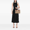 Burberry Haymarket Check Coated Canvas Tote Secondhand