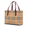 Burberry Haymarket Check Coated Canvas Tote Secondhand