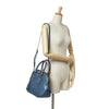 Burberry Small Grained Calfskin Orchard Bowling Bag Secondhand
