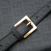 Fendi Zucchino Coated Canvas Charm Zip Crossbody Secondhand
