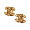 Secondhand Chanel Clip-On Gold Plated Earrings  - '90s