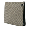 Gucci GG Supreme Web Clutch Secondhand