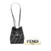 Fendi Mini Zucca Chenille Origami Shoulder Bag Secondhand
