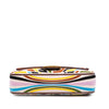 Fendi Sarah Coleman Zucca Embroidered Canvas Fish Eye Vertigo Baguette Satchel Secondhand