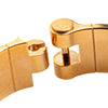 Hermès Wide Printed Enamel Coup de Fouet Au Bloc Hinged Bracelet PM Secondhand