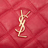 Saint Laurent Mini Quilted Lambskin Becky Double Zip Crossbody Secondhand