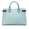 Burberry Medium Tricolor Leather Banner Satchel Secondhand