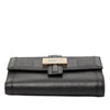 Gucci Textured Calfskin G Square Logo Bifold Wallet Secondhand