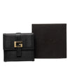 Gucci Textured Calfskin G Square Logo Bifold Wallet Secondhand