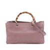 Gucci Medium Calfskin Bamboo Shopper Satchel Secondhand