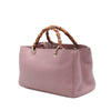 Gucci Medium Calfskin Bamboo Shopper Satchel Secondhand