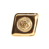 Secondhand Chanel CC Gold Plated Diamond Brooch