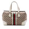 Gucci GG Canvas Web Treasure Boston Bag Secondhand
