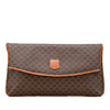 Celine Macadam Coated Canvas Clutch Secondhand