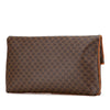 Celine Macadam Coated Canvas Clutch Secondhand