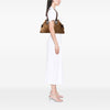 Fendi Medium Zucca Velvet Etniko Du Jour Handbag Secondhand
