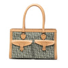 Dior Diorissimo Trotter Canvas Double Pocket Tote Secondhand
