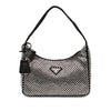 Prada Mini Satin Crystal Re Edition 2000 Shoulder Bag Secondhand