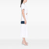 Chanel Quilted Patent Aged Calfskin Gabrielle Double Zip Clutch with Chain Secondhand