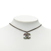 Chanel CC Brass Strass Pendant Necklace Secondhand