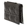 Dior Calfskin Macrocannage Diamond Caro Zipped Pouch With Chain Secondhand