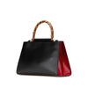 Gucci Small Leather Bamboo Nymphaea Satchel Secondhand