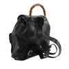 Gucci Large Calfskin Bamboo Drawstring Backpack Secondhand