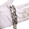 Louis Vuitton Stainless Steel Monogram Chain Link Necklace Secondhand