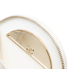 Chanel Quilted Caviar Handle With Care Round Vanity Case with Chain Secondhand
