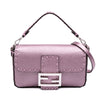 Secondhand Fendi Mini Metallic Leather Baguette Satchel
