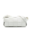 Secondhand Bottega Veneta Small Lambskin Intrecciato Brick Cassette